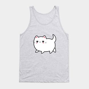 Cute cat print. Tank Top